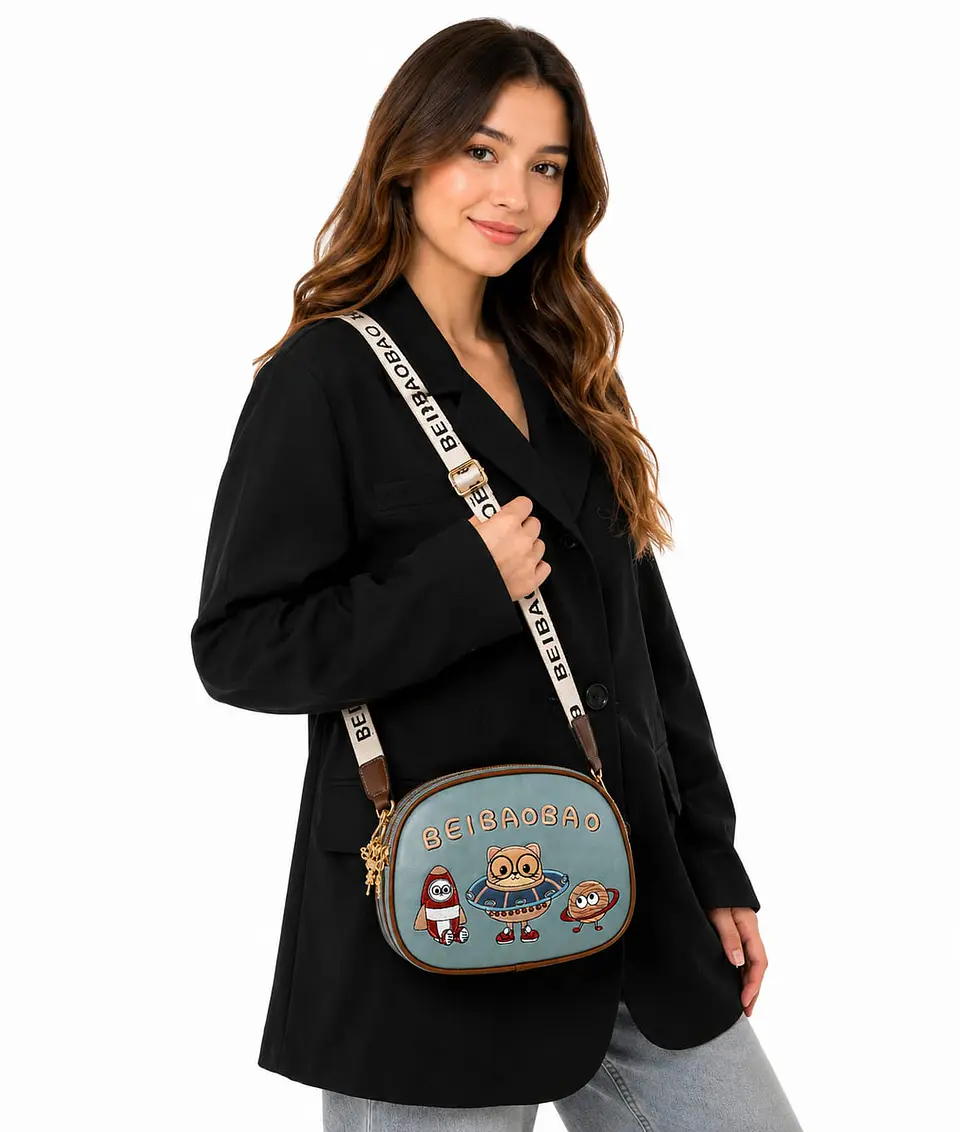 Cartera Cross Diseño espacial 2