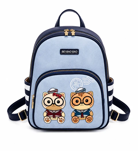 Mochila Gatitos marineros