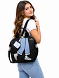Bolso Mochila Convertible Mis Zapatos Fucsia  - Miniatura 5