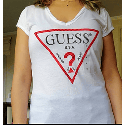 POLERA GUESS BRILLOS