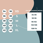 Tanga Fitness Tiro Medio 8