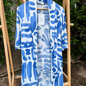 Kimono Santorini - Azul