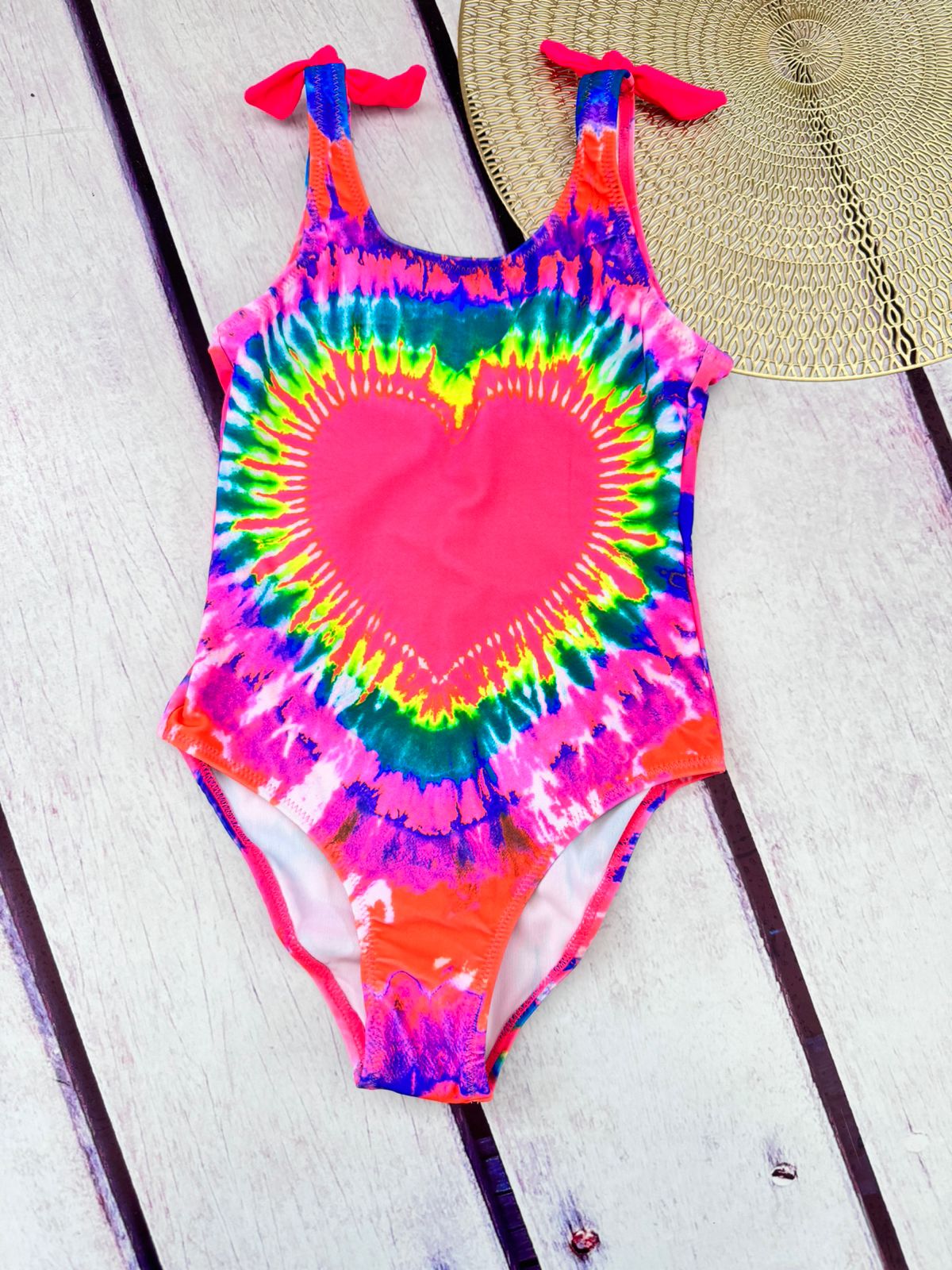 Traje de baño corazon Tye die 3