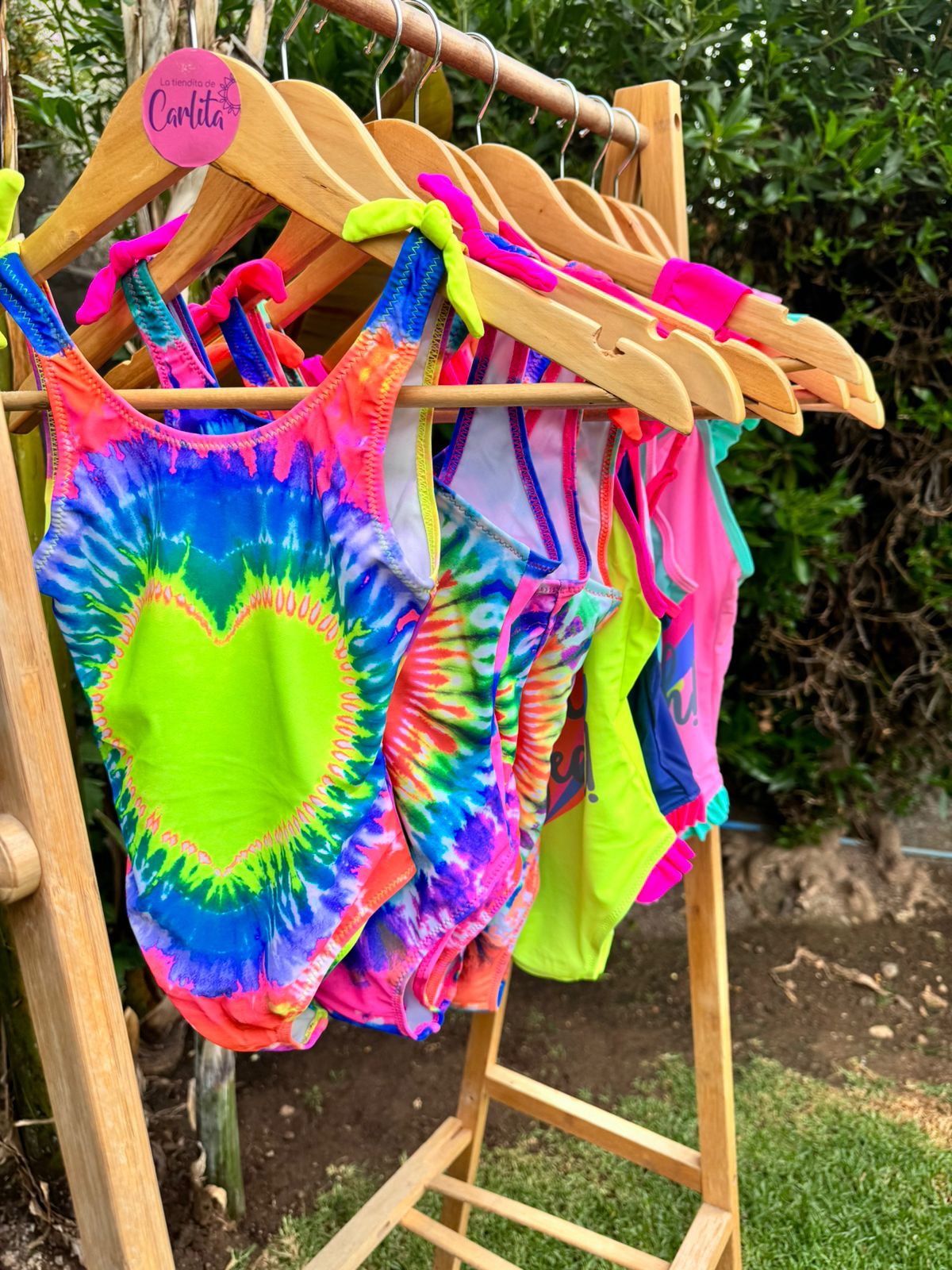 Traje de baño corazon Tye die 2