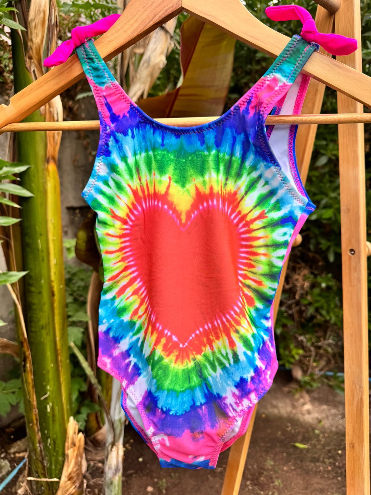 Traje de baño corazon Tye die 7