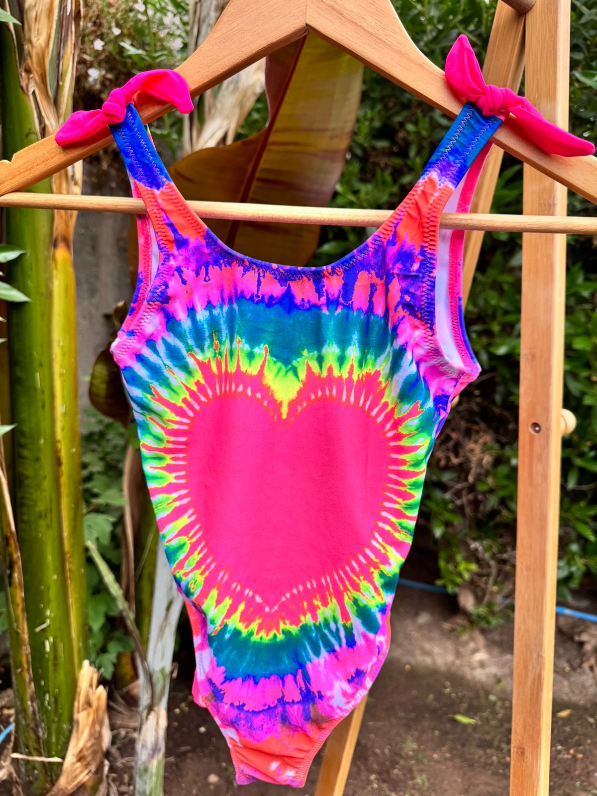 Traje de baño corazon Tye die 8