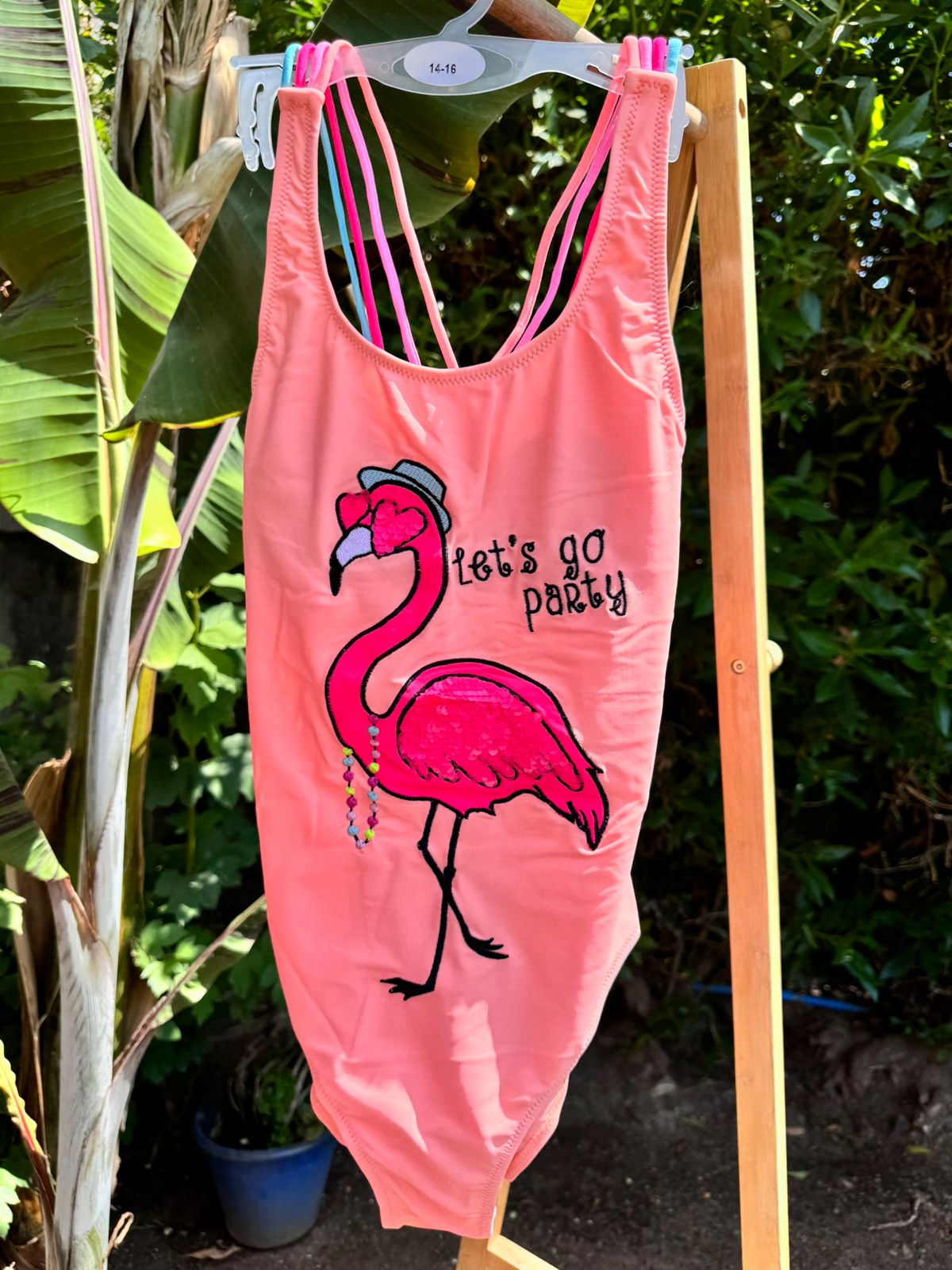 Traje de baño flamingo 4