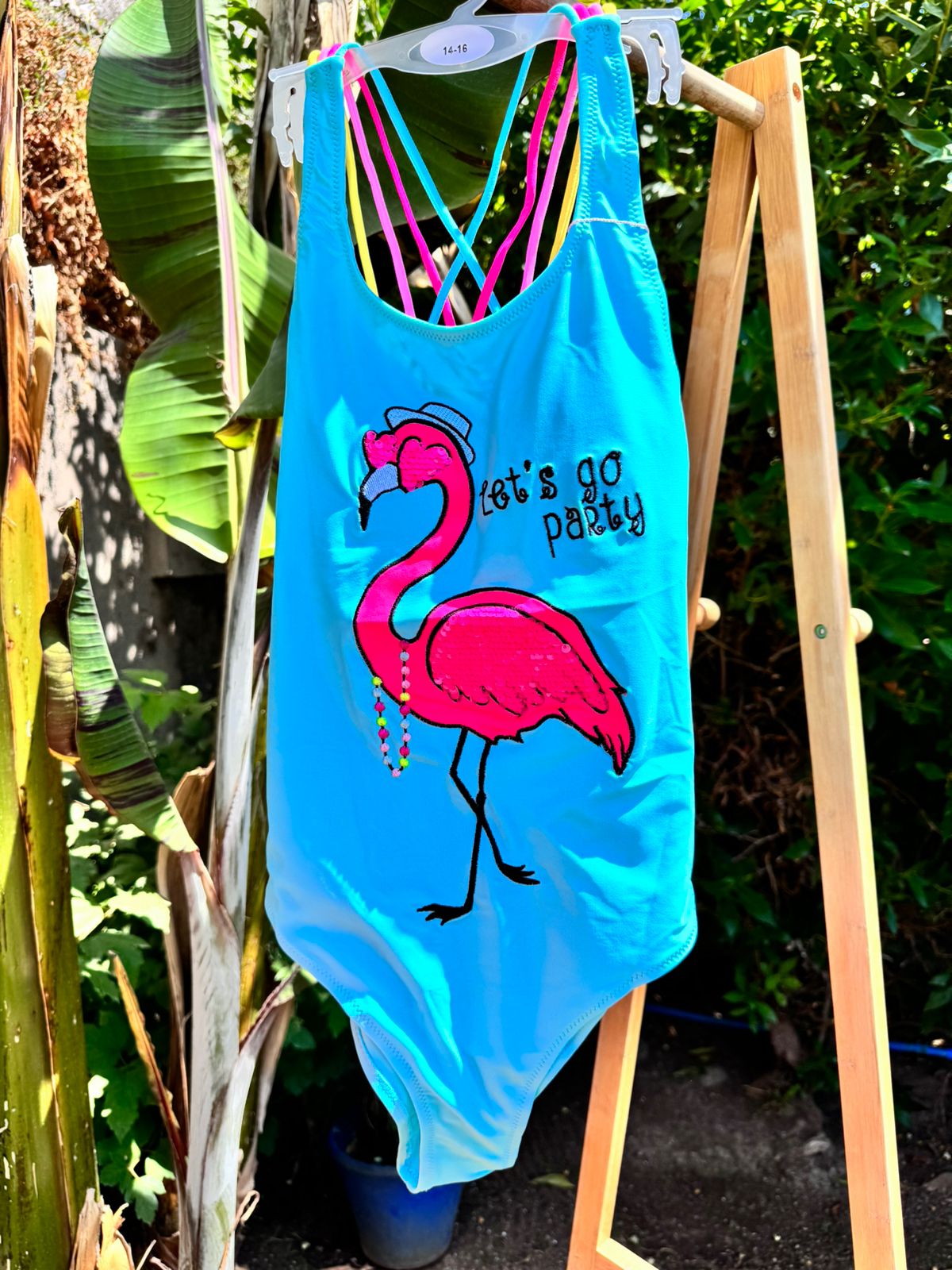 Traje de baño flamingo 6