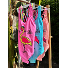 Traje de baño flamingo 1