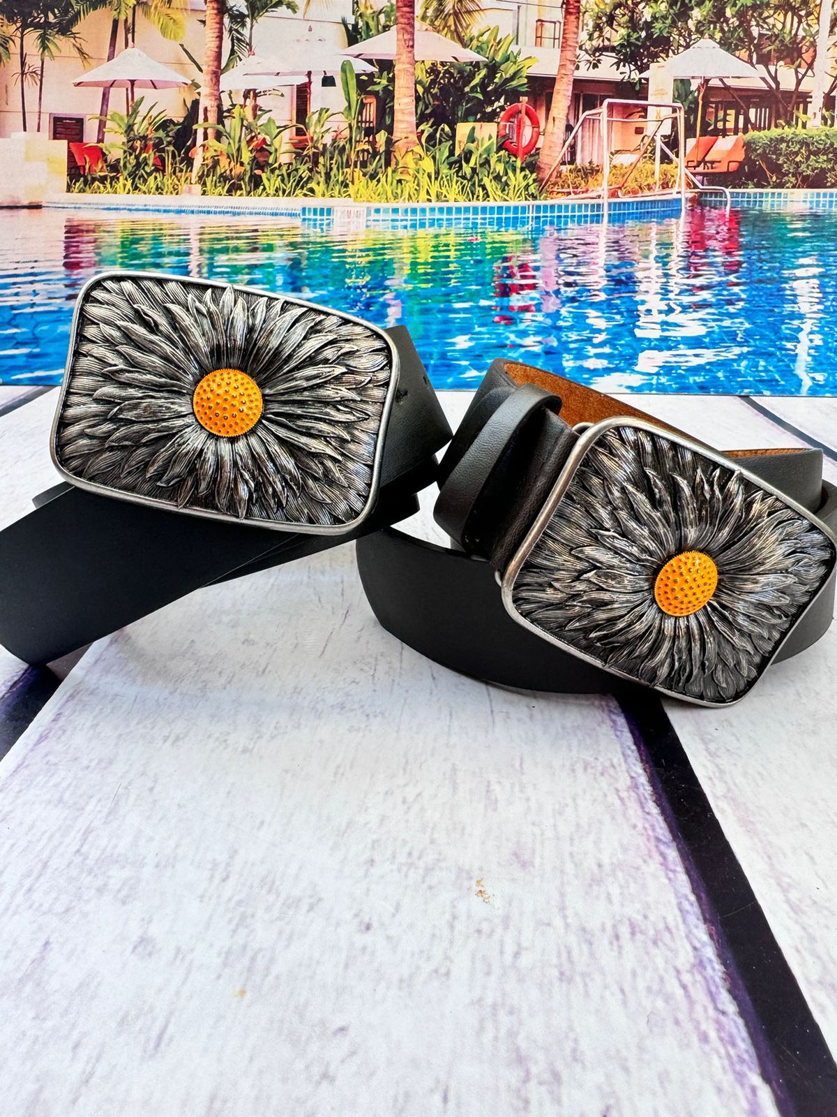 Cinturones hebilla grande 8