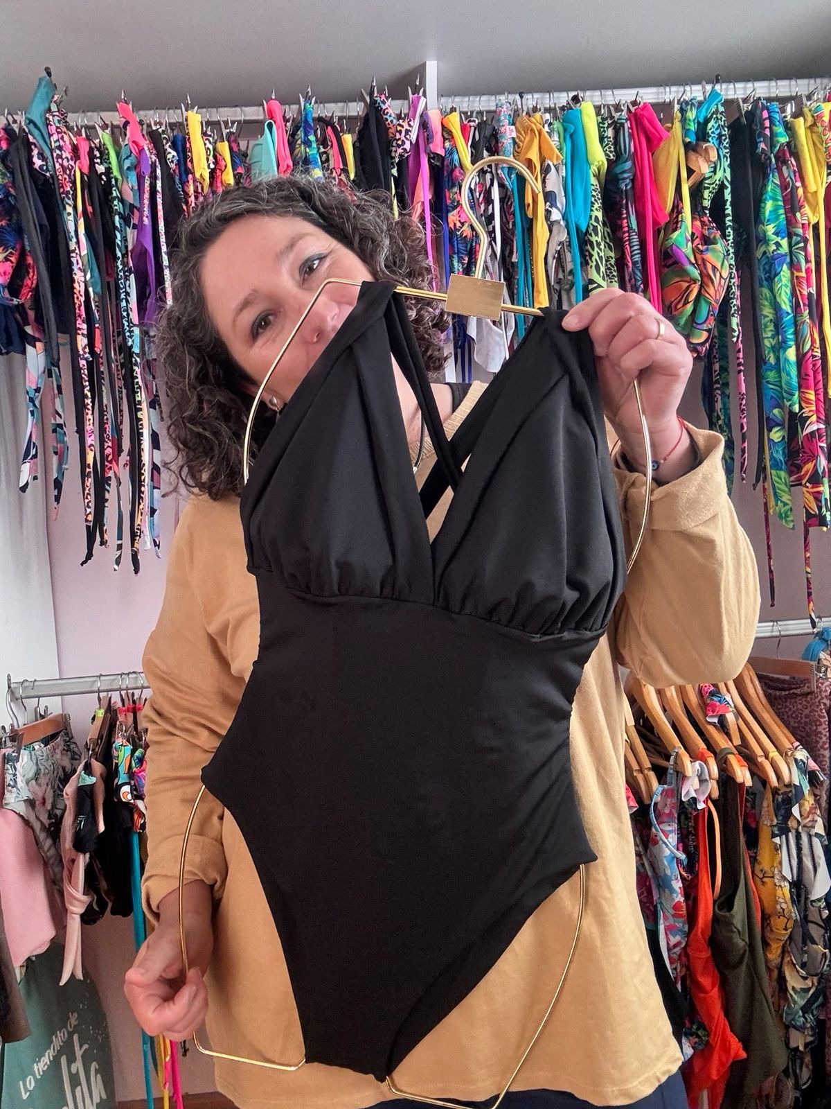 Traje de baño Atenea negro 1