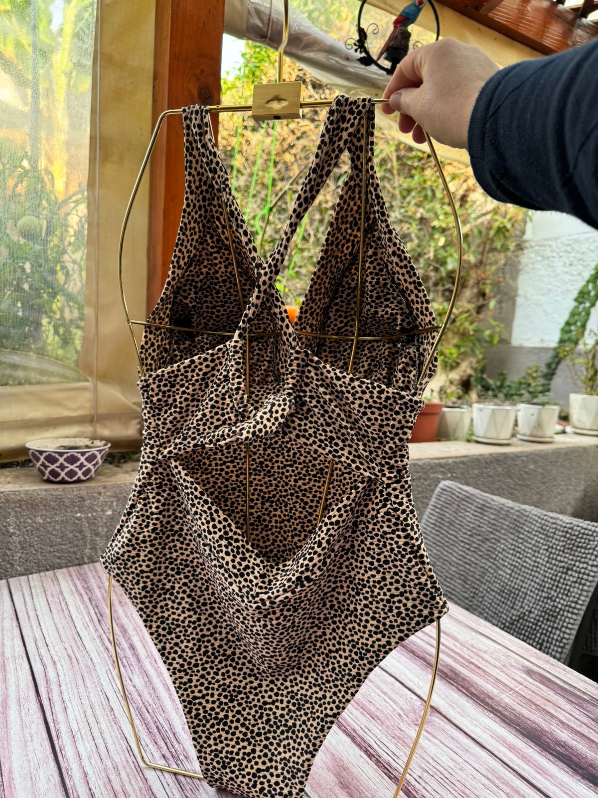 Traje de baño Atenea print lunares 4