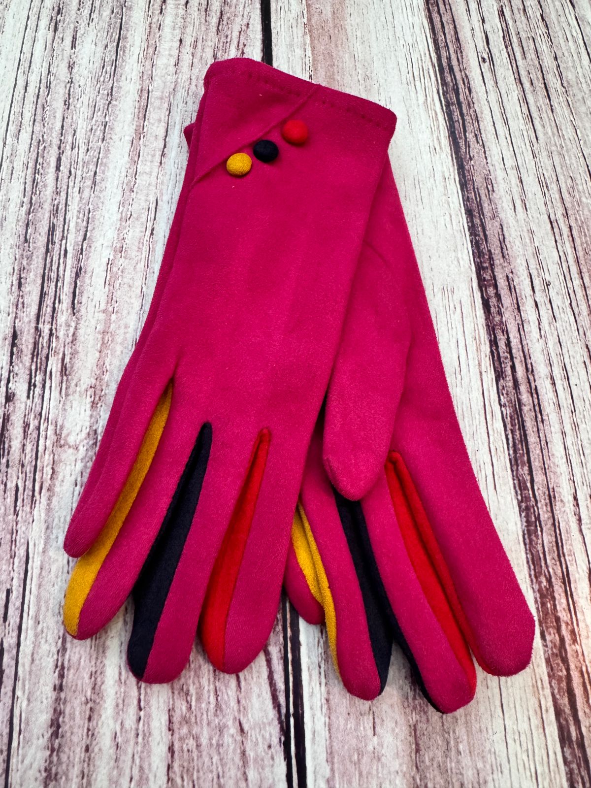 Guantes de gamuza elastizada 2