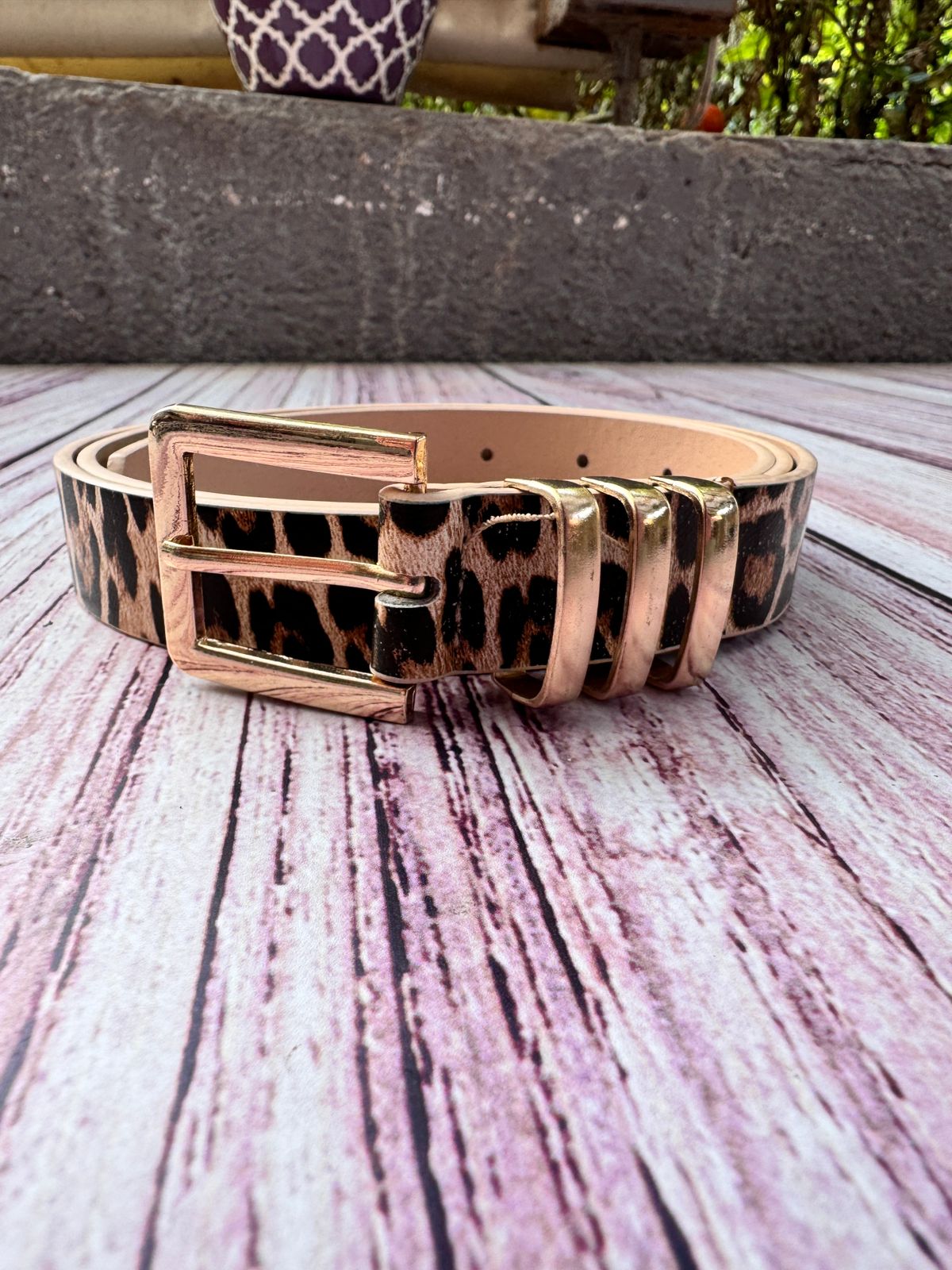 Cinturones animal print 9