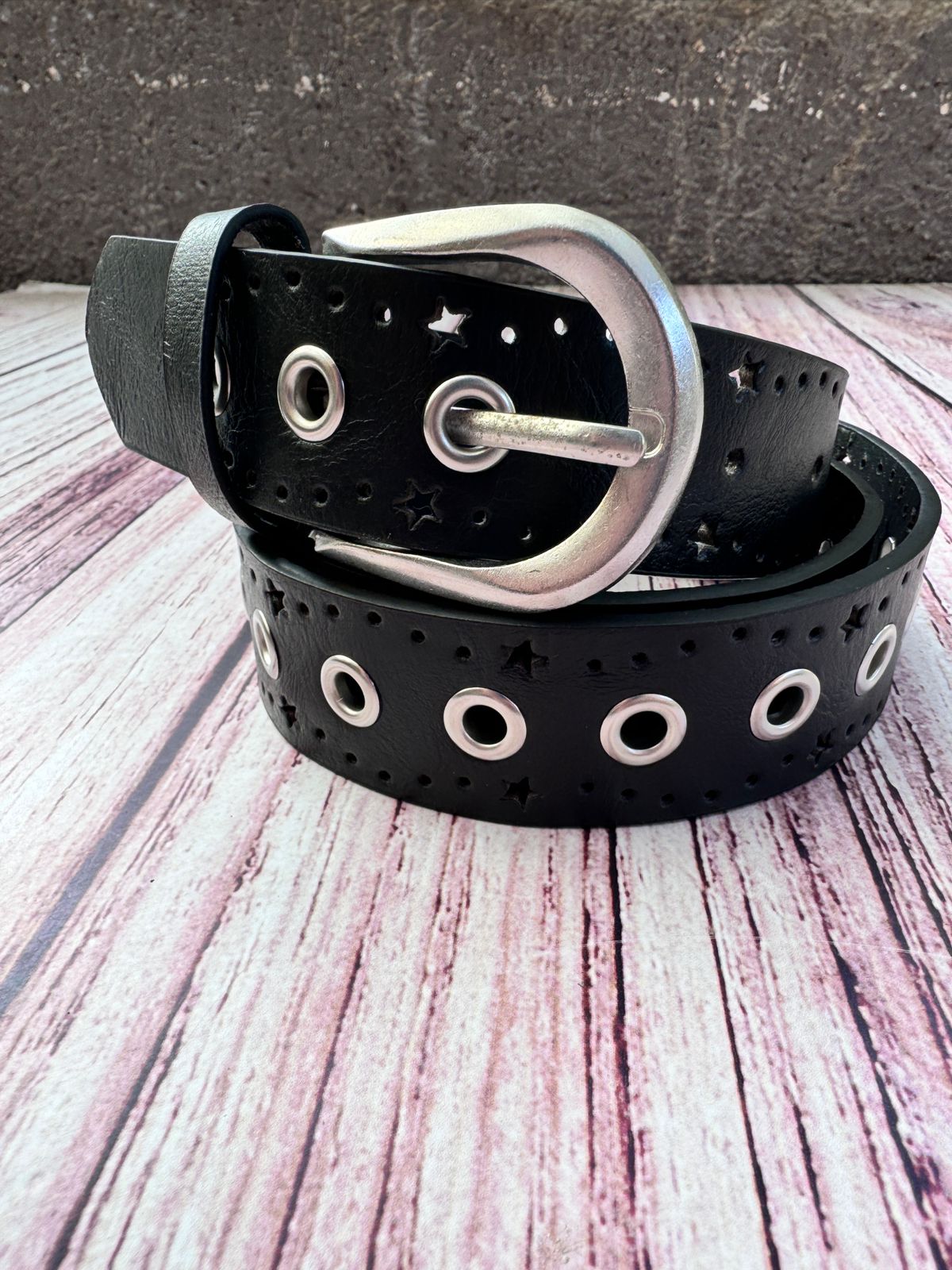 Cinturon estrellas caladas 1