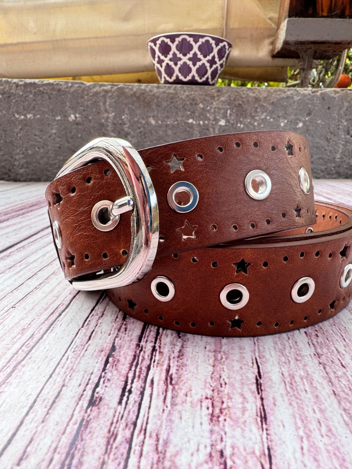 Cinturon estrellas caladas 2