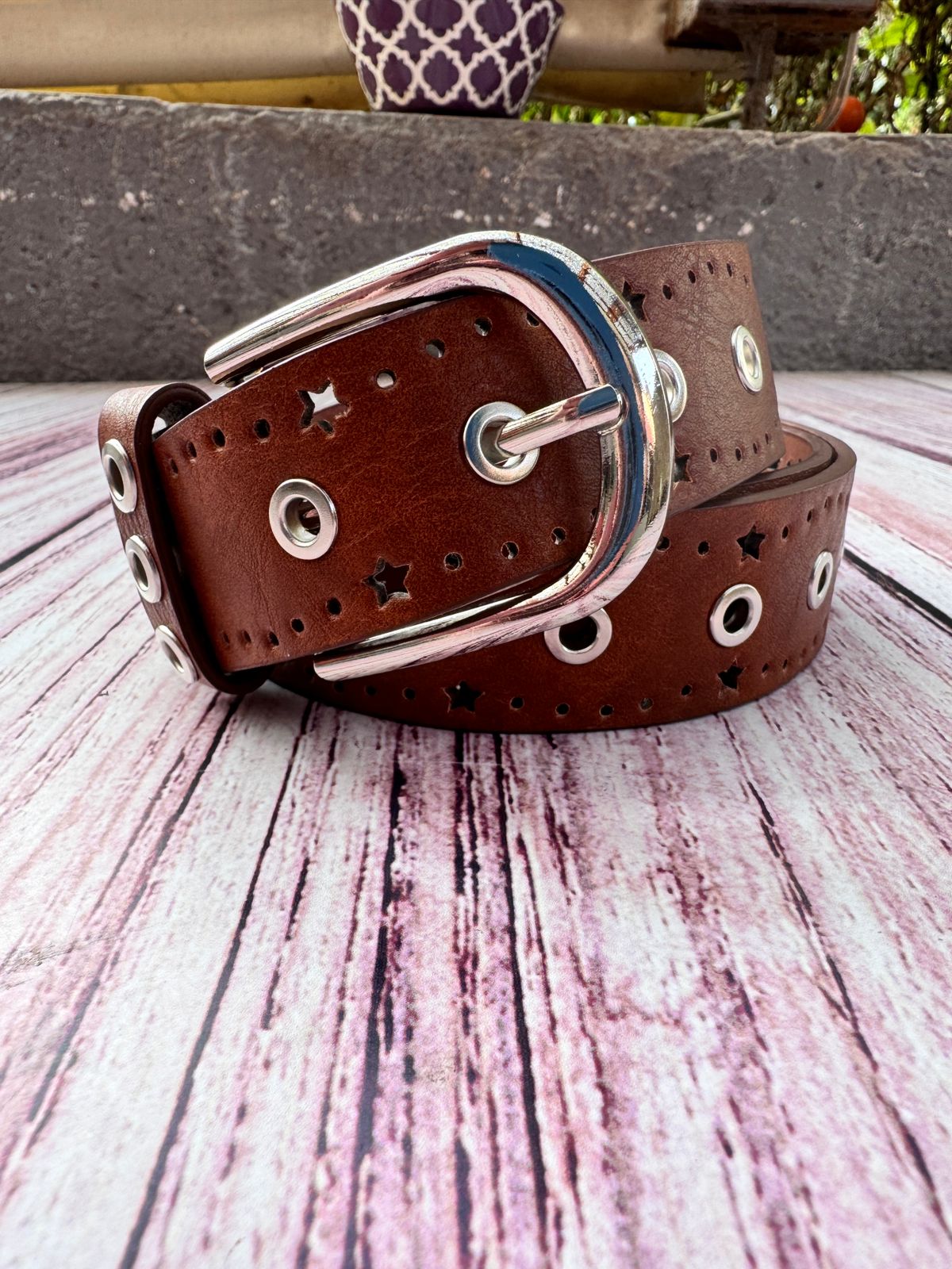 Cinturon estrellas caladas 3