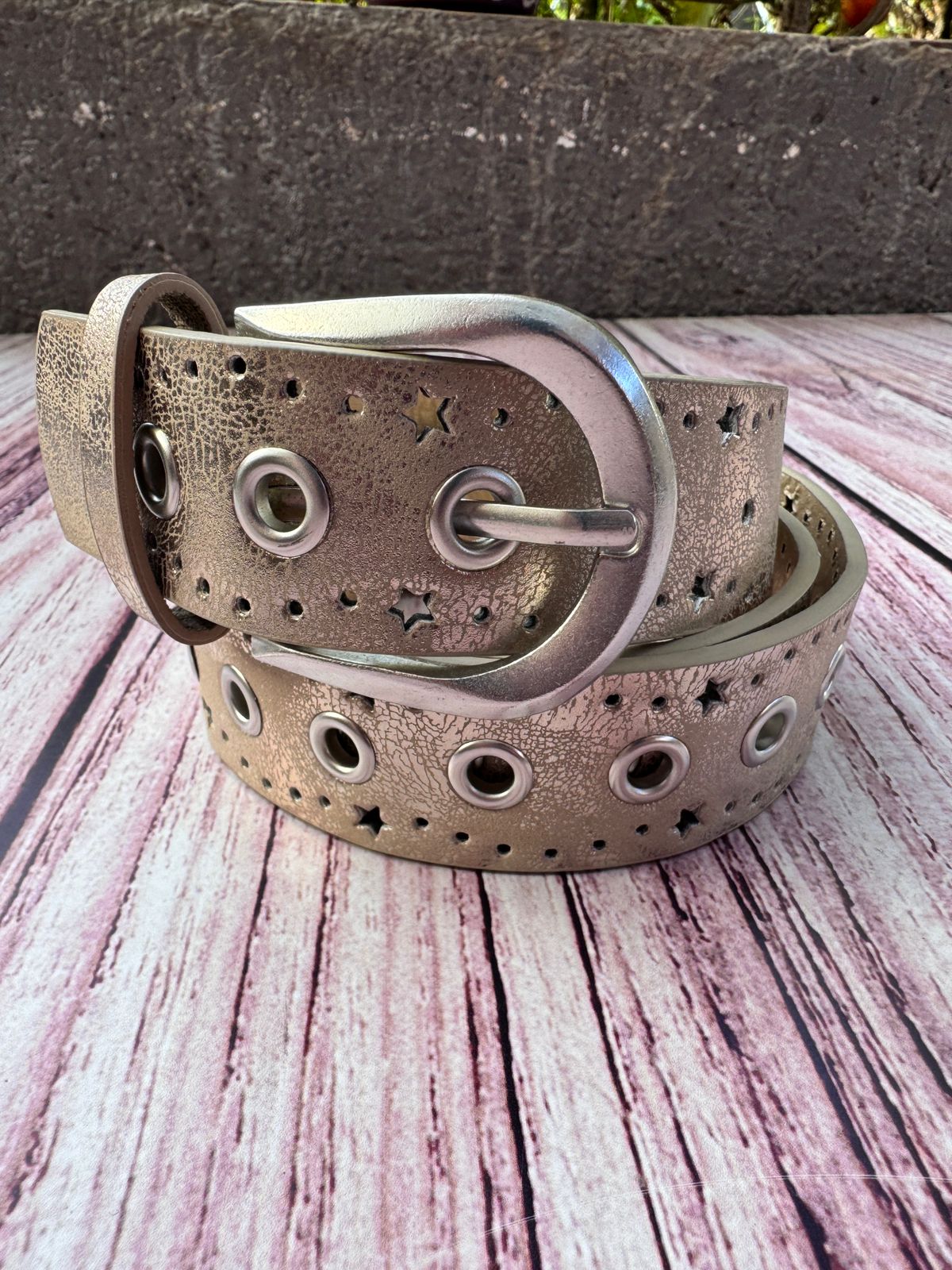 Cinturon estrellas caladas 4