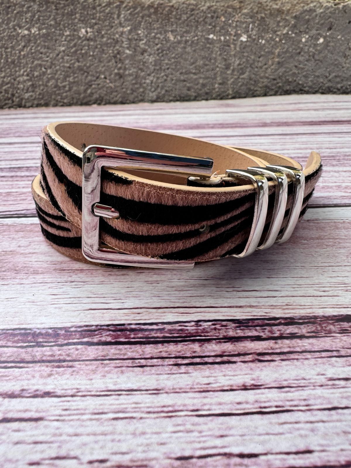 Cinturones animal print 10