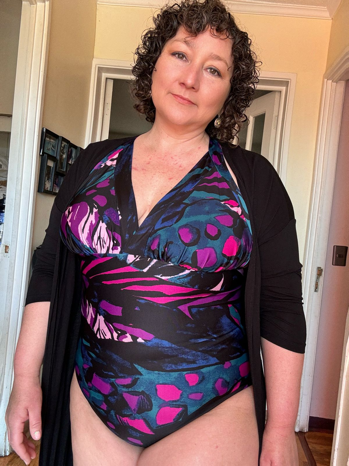 Traje de baño Atenea deep negro