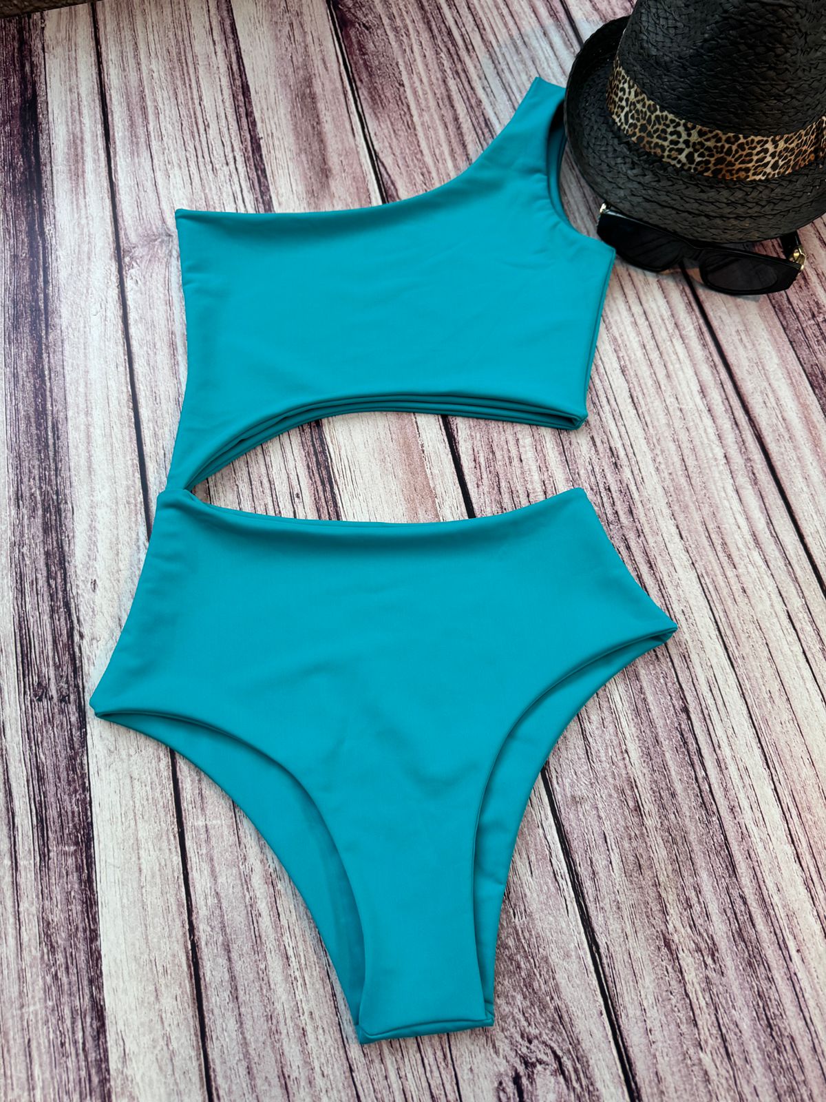 Trikini coco Banana turquesa 2