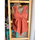 Traje de baño Margaret cobre destellante 1