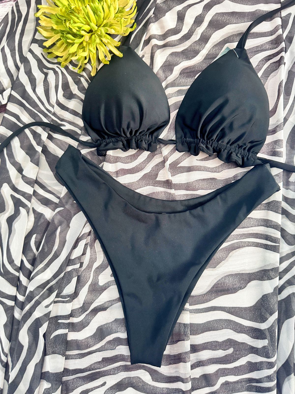 Conjunto Ibiza culote U negro 1
