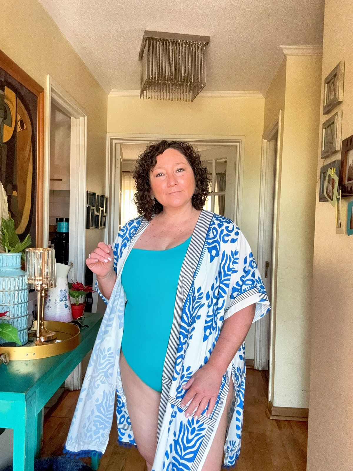 Kimono La Palma azul