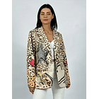 Balzer Gamuza Print con estrella de lentejuelas palo rosa 2