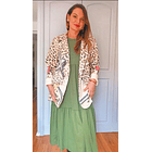 Balzer Gamuza Print con estrella de lentejuelas palo rosa 1