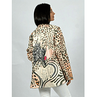 Balzer Gamuza Print con estrella de lentejuelas palo rosa 3