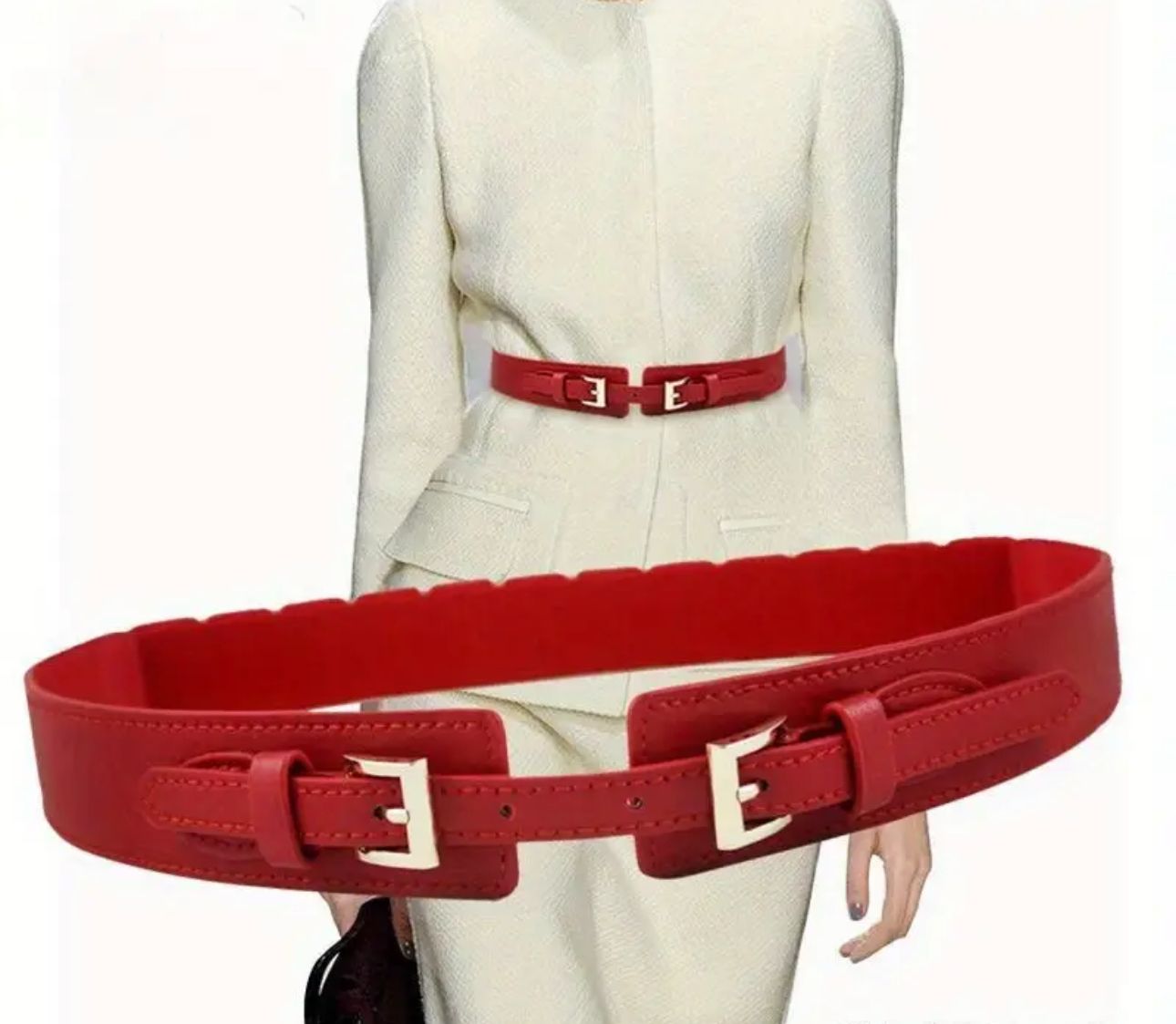 Cinturon Elasticado rojo 2