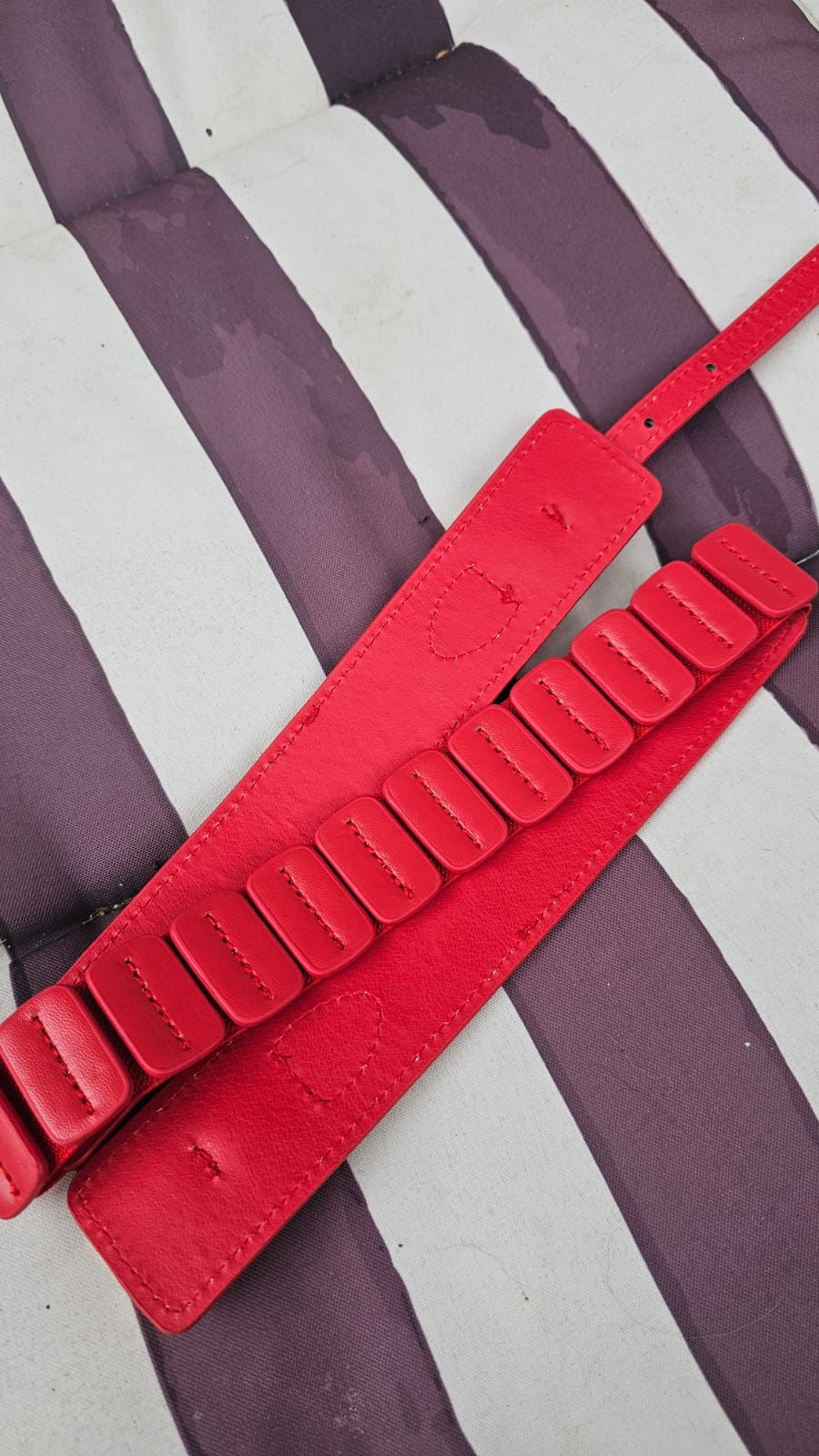 Cinturon Elasticado rojo 4
