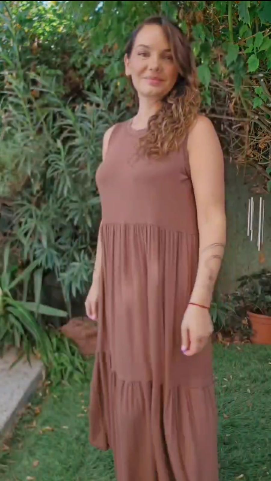 Vestido Ipanema mokka 4