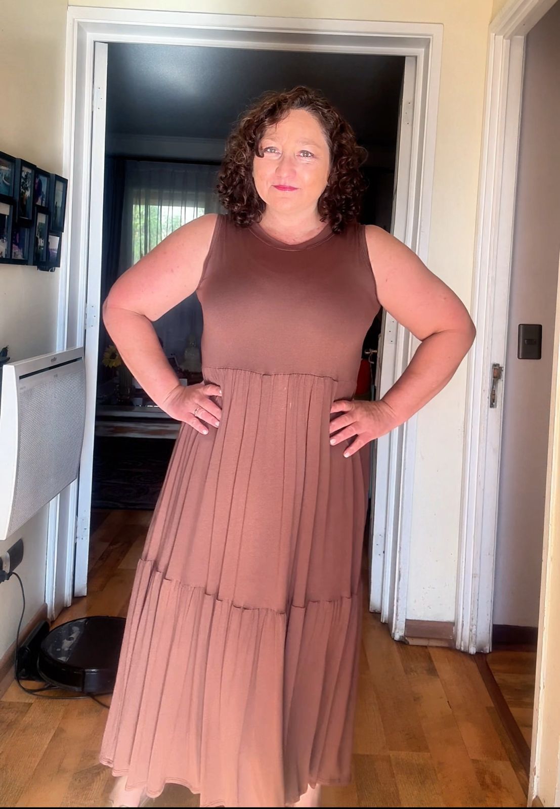 Vestido Ipanema mokka 2