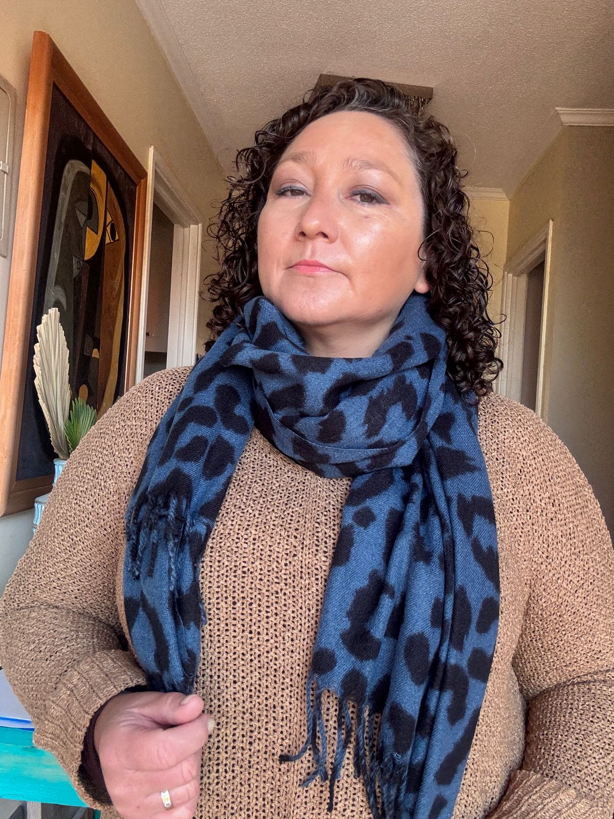 Bufanda Cachemira jaguar 2