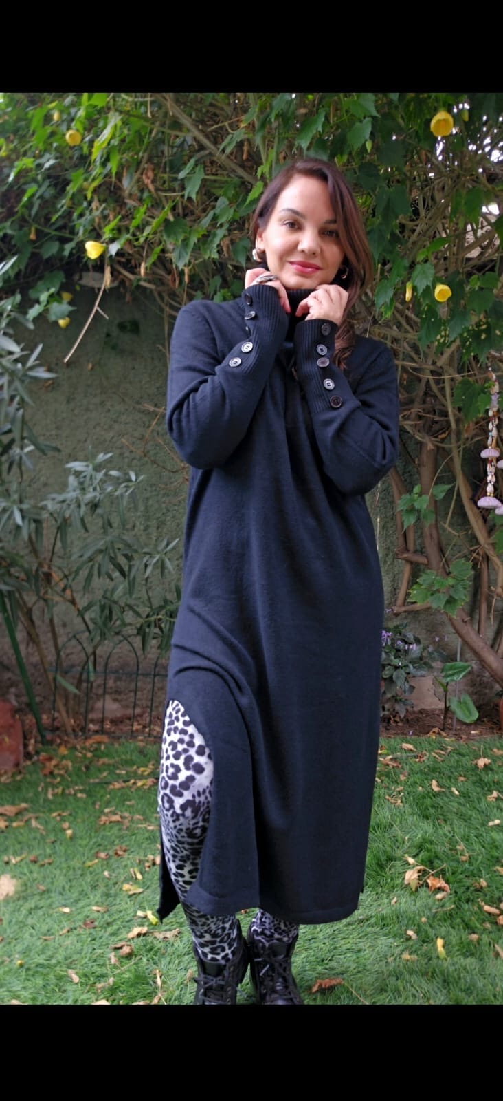 Vestido Saint Tropez negro 2