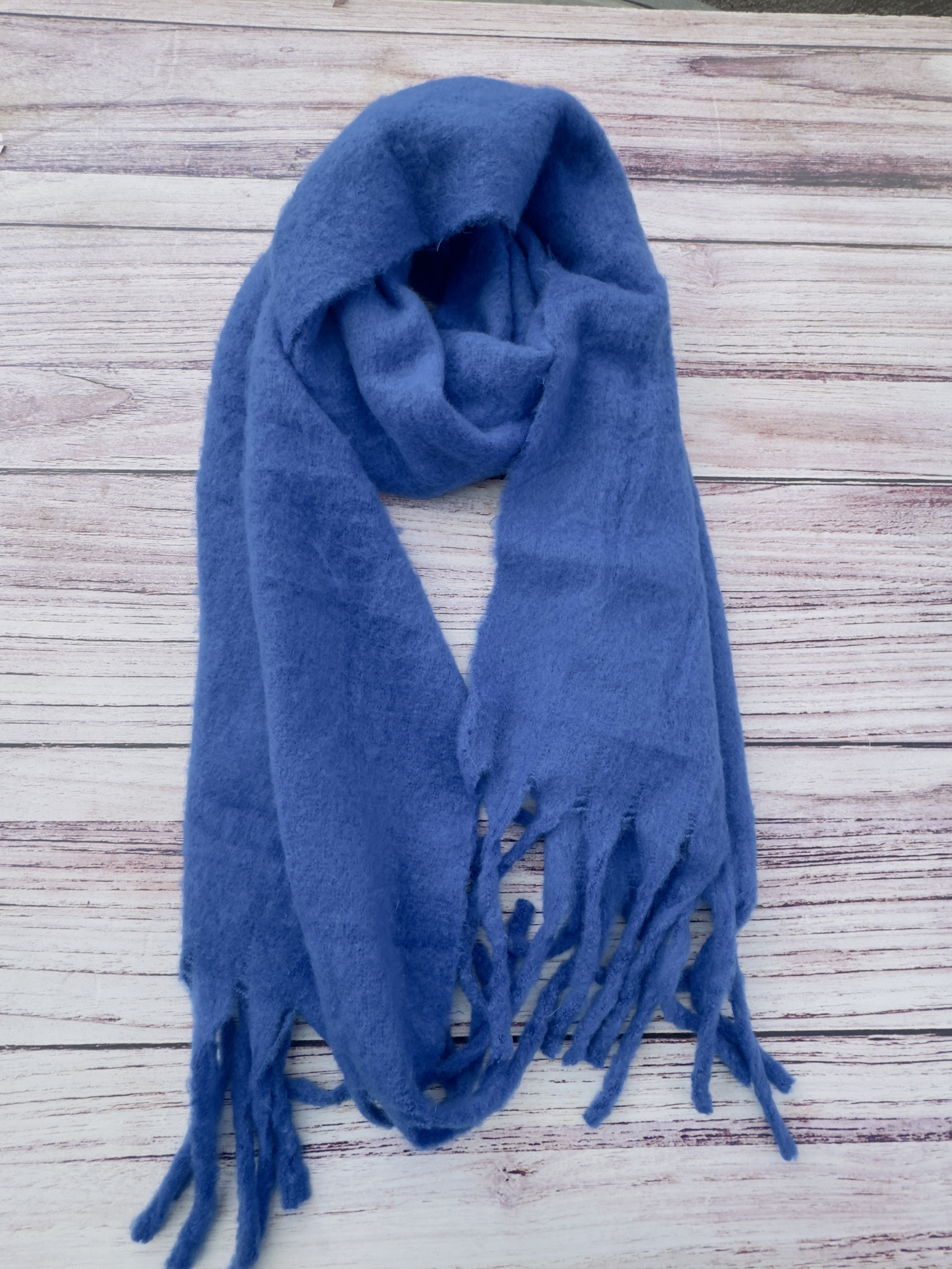 Maxi bufanda Alpaca lisa 8