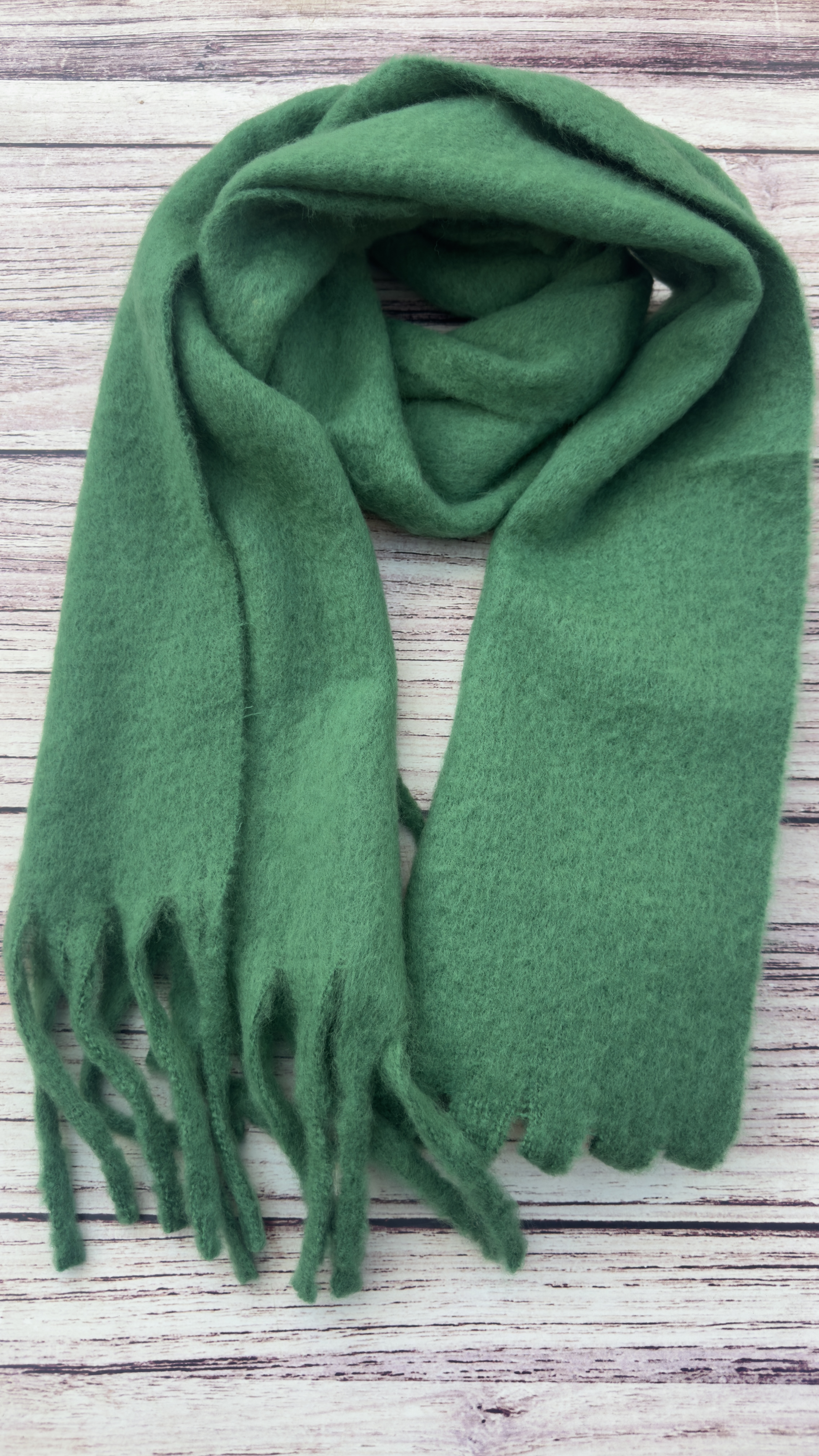 Maxi bufanda Alpaca lisa 11