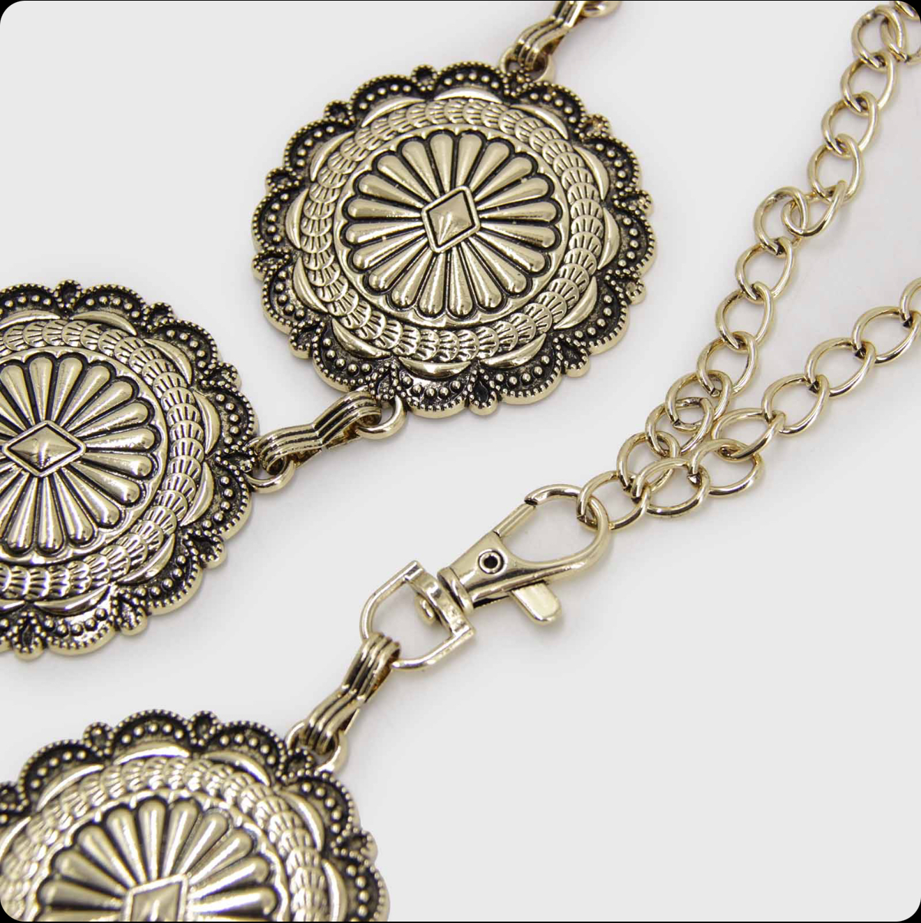 Cinturón boho cadena  2