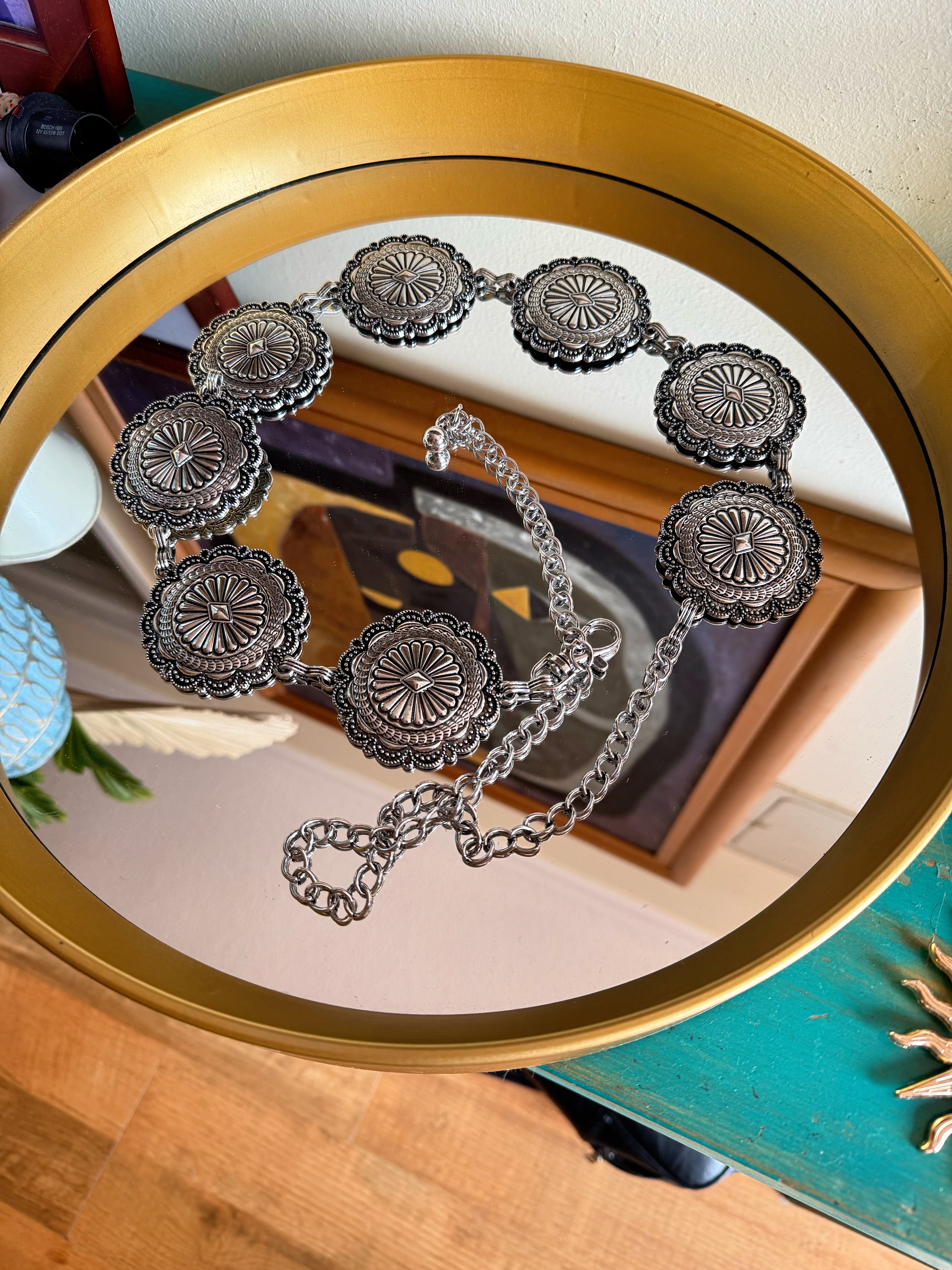 Cinturón boho cadena  1