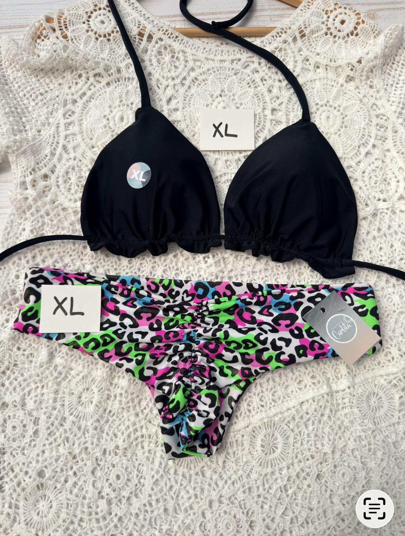 Conjunto Ibiza fitness tiro normal XL