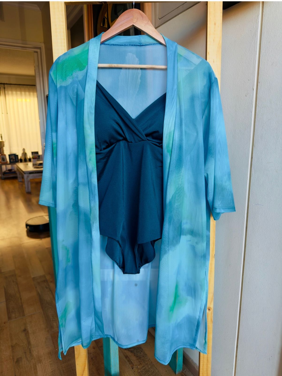 Kimono Marea Turquesa