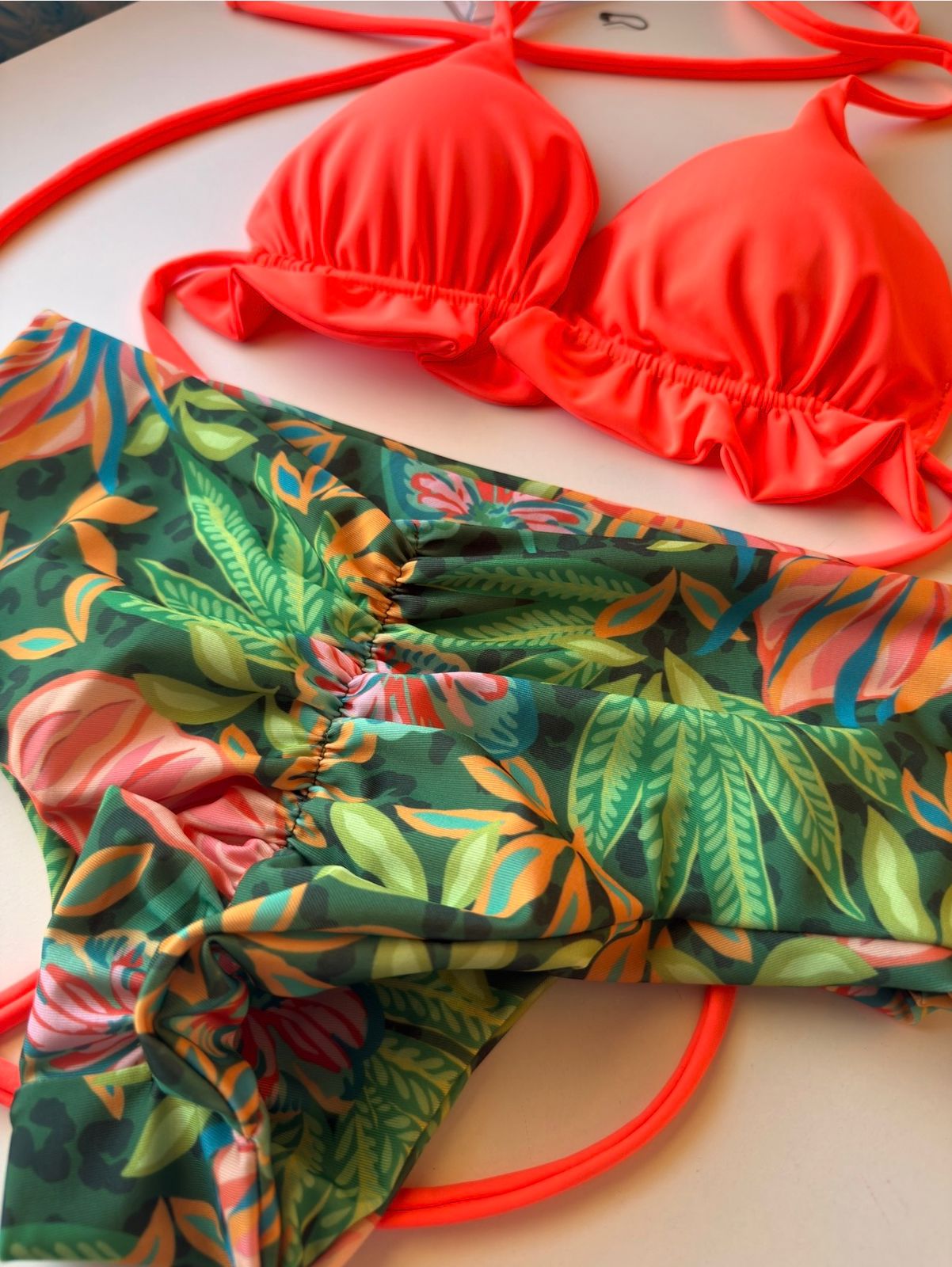 Conjunto ibiza tanga fitness TM paraiso tropical 3