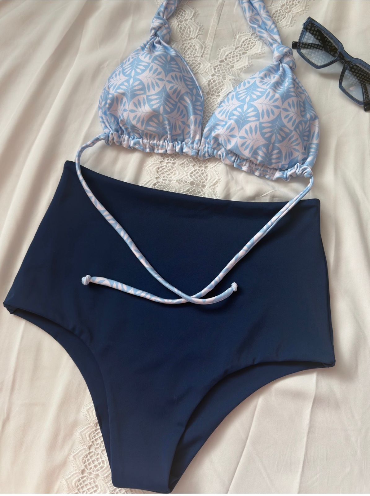 Conjunto bahia culote tiro alto azulejo portugues 1