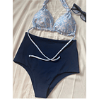 Conjunto bahia culote tiro alto azulejo portugues 1