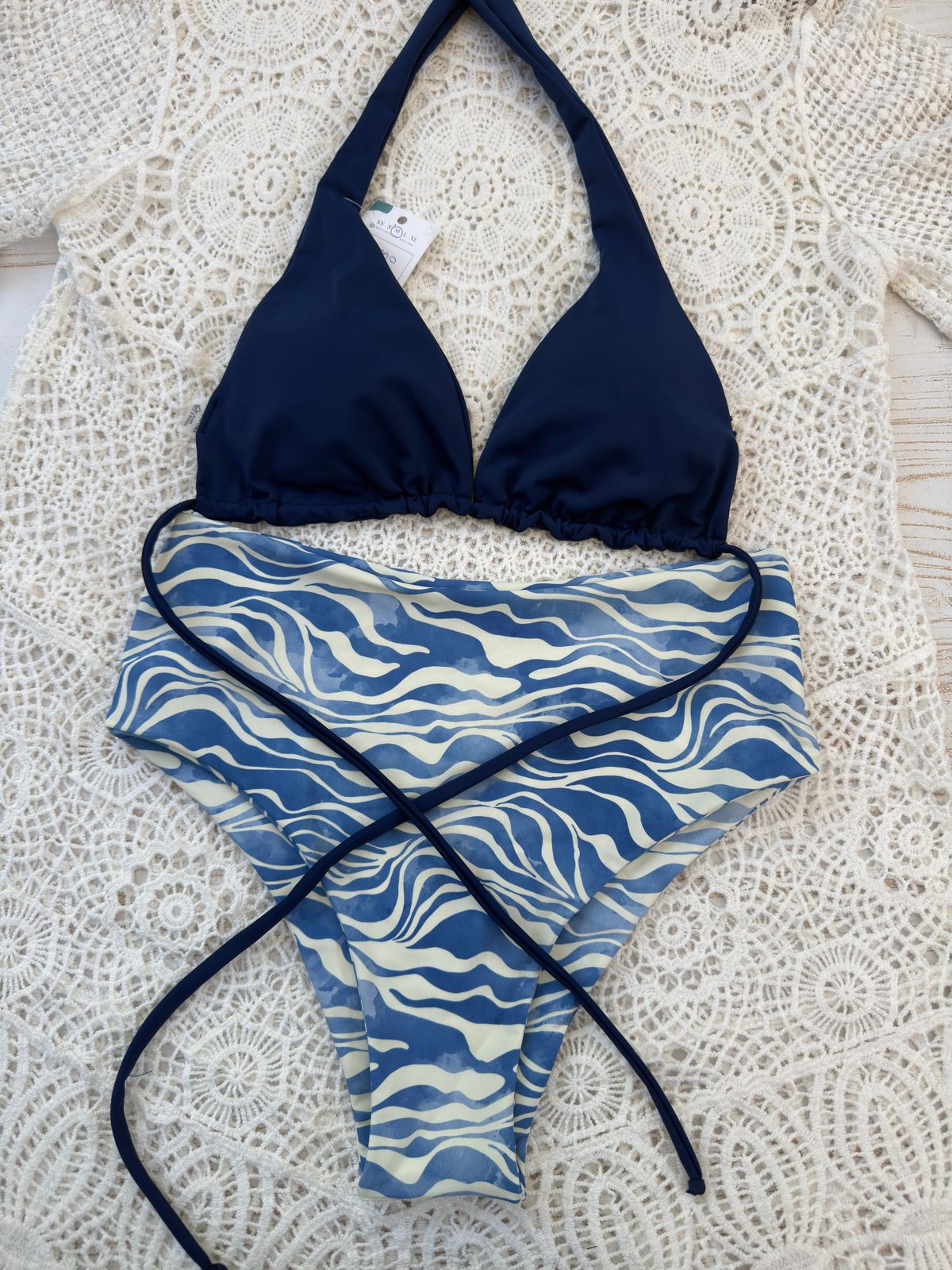 Conjunto Bahia ondas de mar 2