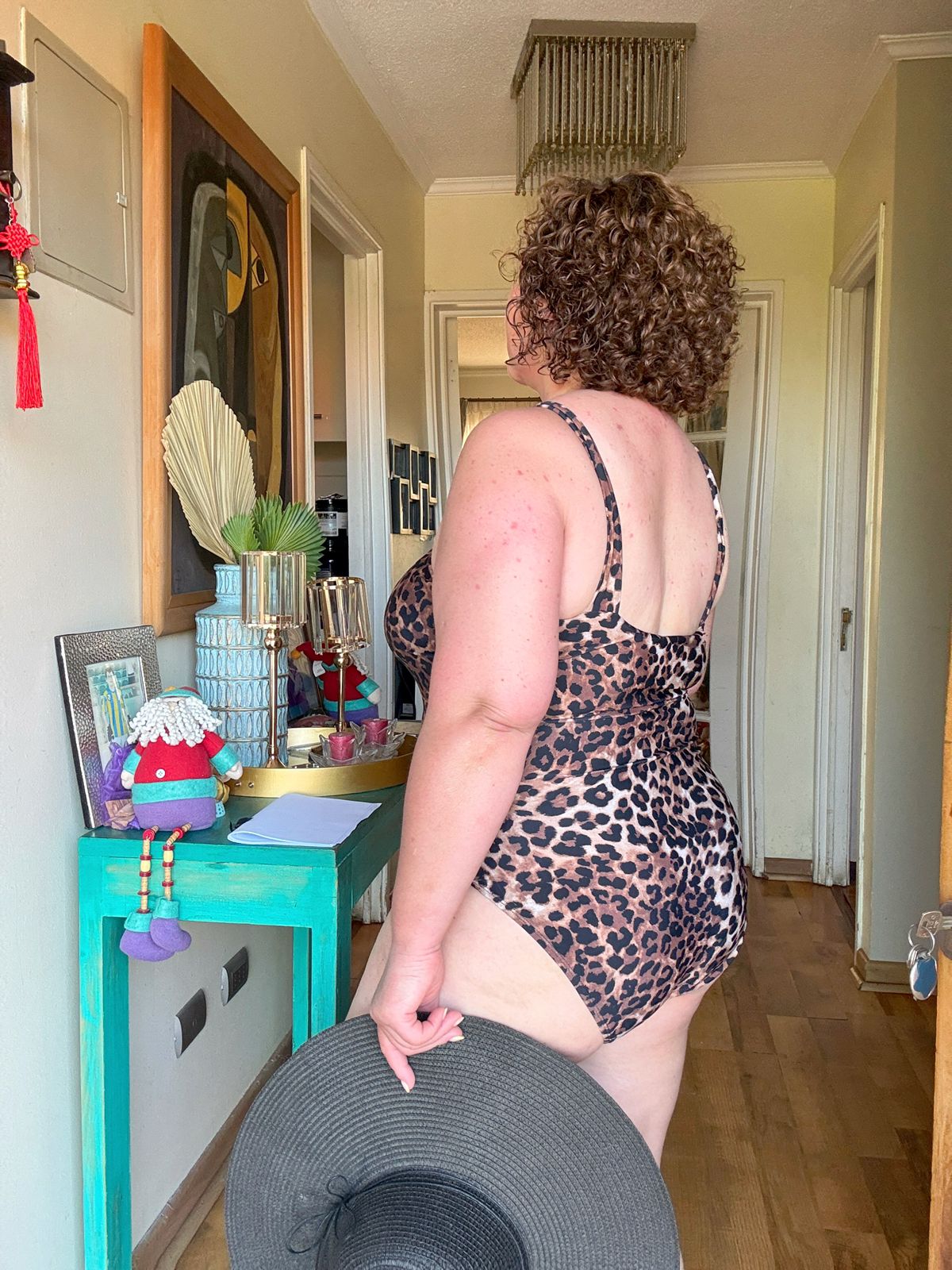 Traje de baño leopard 2