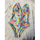 Traje de baño Atenea estampado floral 5