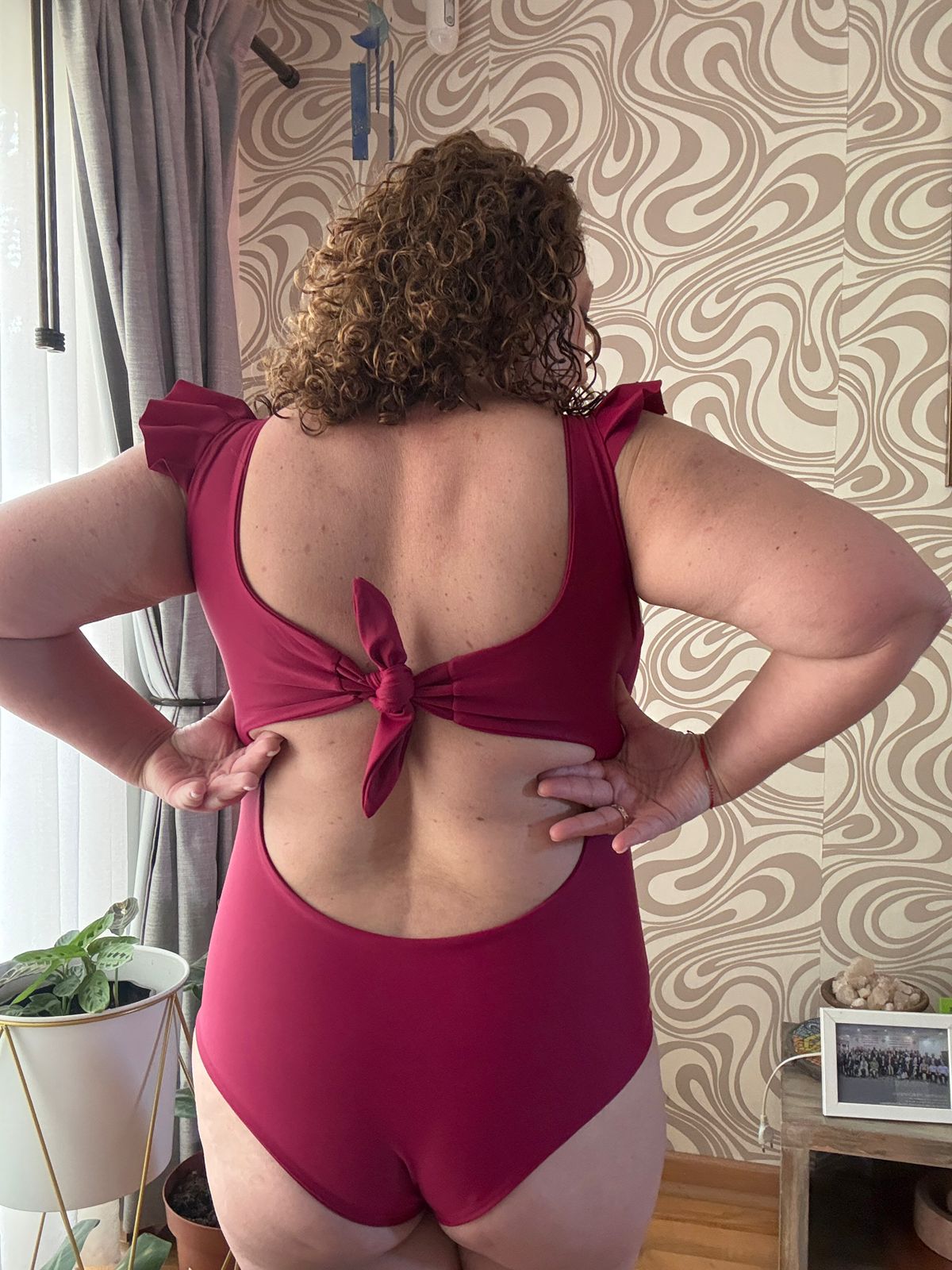 Traje de baño Floripa Burdeo 4